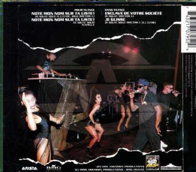 Note mon Nom sur ta Liste verso