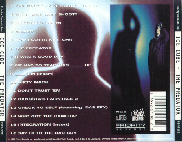 The Predator verso