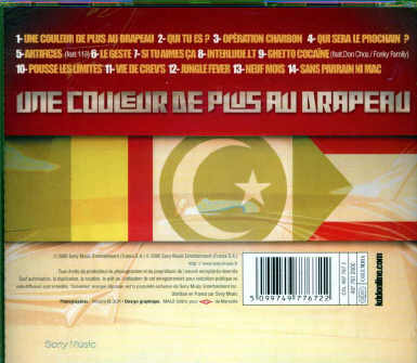 Une Couleur de plus au Drapeau verso
