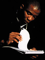 Manu Key en plein travail